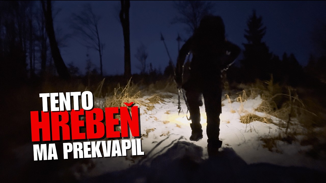 Hrebeňovka Považského Inovca v zime: takto sme oslávili moje narodky!