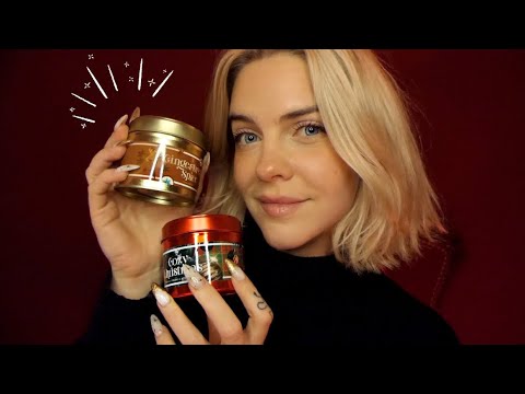 ASMR | Ma collection de bougies Noël ✨Cosy Christmas - Aurora