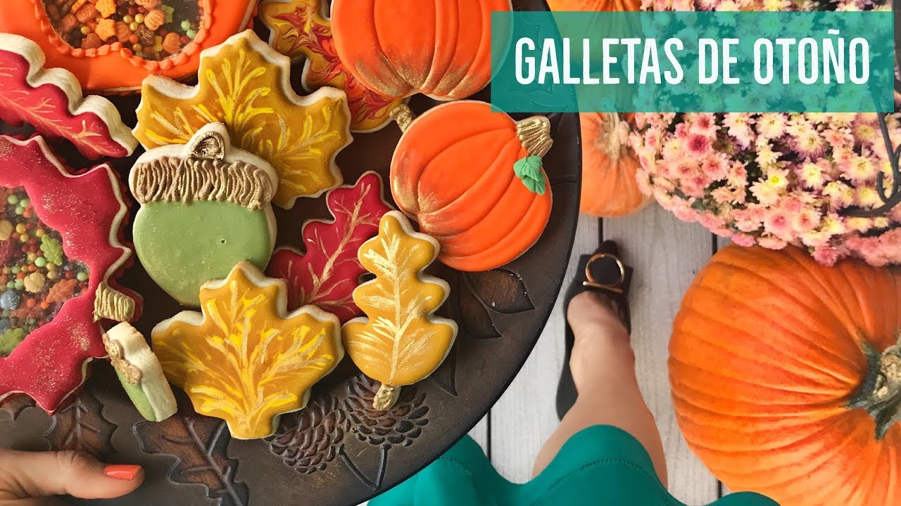Galletas De Otoño - Colaboración Con Wilton Cakes