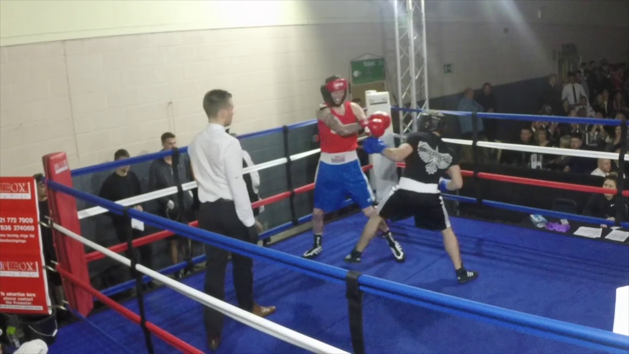 Ultra White Collar Boxing | Weston Super Mare | STAND IN Vs Lucas - YouTube