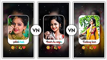 Lo-fi Remix Viral Lyrics Status Video Editing in Vn Video Editor | Lo-fi Remix Lyrics Status Editing