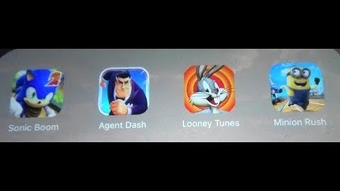 Sonic Dash 2 Vs Agent dash Vs Looneytunes Dash Vs Minion Rush