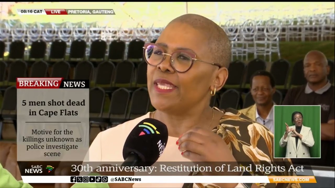 Land Rights | Commemoration of the 30th anniversary of the Restitution of Land Rights Act