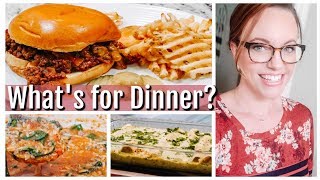 WHAT'S FOR DINNER? | EASY DINNER IDEAS | SIMPLE MEALS