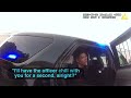 Father and Son Police Pursuit Ends in Flames