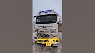 White Colour MAN Super Truck and This Beautiful Truck 😳 Amazing 😍#shorts