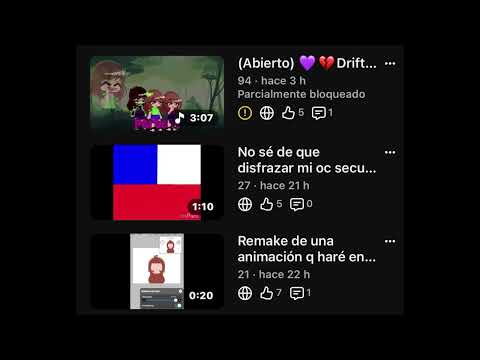 Pueden ver el video q subí en mi canal secundario porfa :3💚💕 (link en la desc)