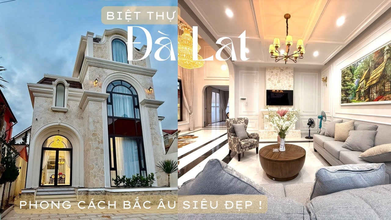 Bán Biệt Thự Đà Lạt Phong Cách Bắc Âu | Villa Đà Lạt Có Hồ Bơi, 5PN, View Đẹp