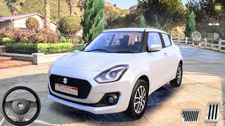 Maruti Suzuki Swift Driving - Indian Cars Games Simulator - Gta 5 Logitech g29 Gameplay #8 screenshot 2