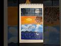 Easy way to paint skies #art #artist #trending #viralshorts #shorts #nature #painting  #short