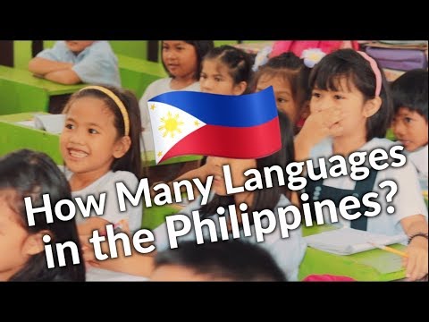 Video: Câte limbi și dialecte există în Filipine?