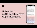 Utiliser les outils d’écriture avec Apple Intelligence | Assistance Apple