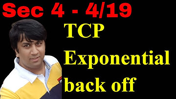 Sec 4 - Lec 4/19 - TCP Exponential off | TCP/IP Protocol Deep Understanding | Udemy