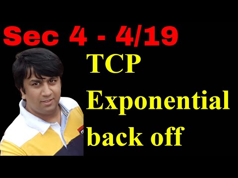 Sec 4 - Lec 4/19 - TCP Exponential off | TCP/IP Protocol Deep Understanding | Udemy