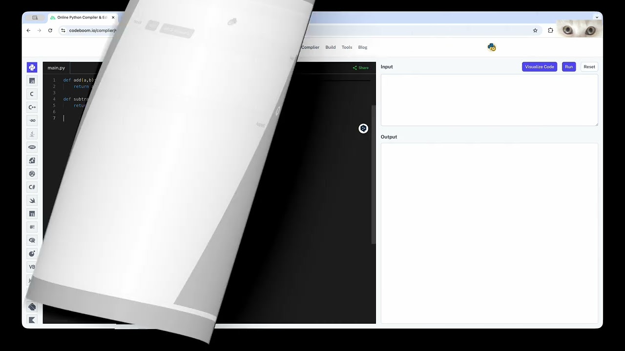Python Calculator Tutorial: Step-by-Step Code Visualization for Beginners
