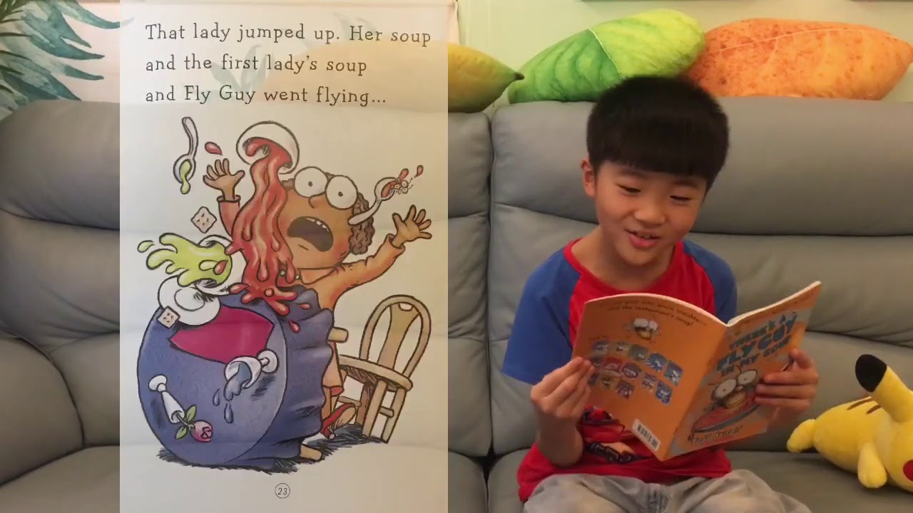 There’s fly guy in my soup by tedd arnold YouTube