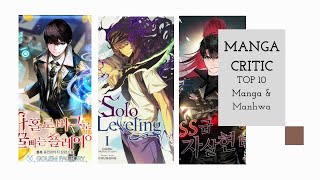 Top 10 List of Manga and Manhwa of All Times