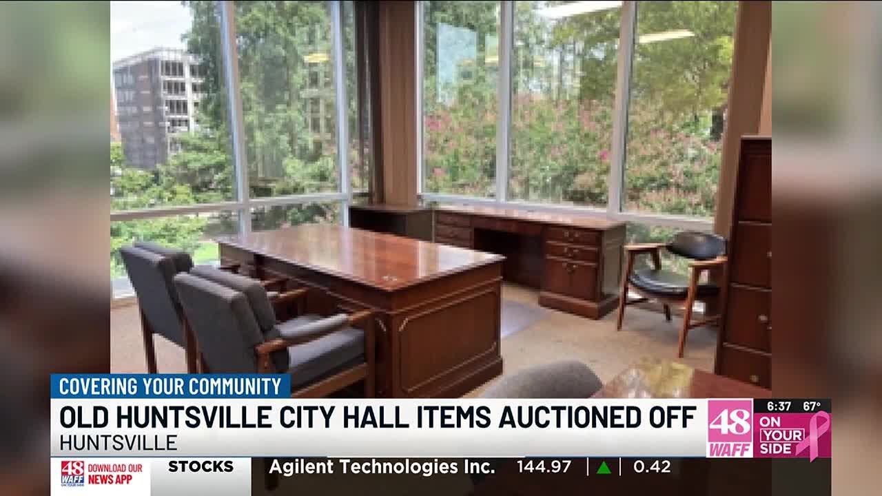 Old Huntsville City Hall items auctioned off YouTube