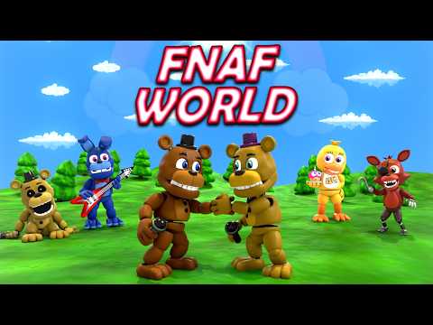HALLOWEEN UPDATE! FNaF World Multiplayer Update! Live Stream!