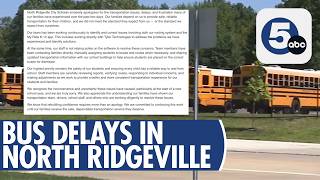 North Ridgeville Bus Delays Cause Frustration on First Day of School