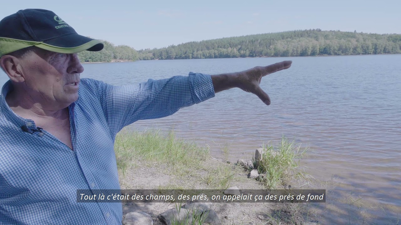 Saint-Agnan avant le lac