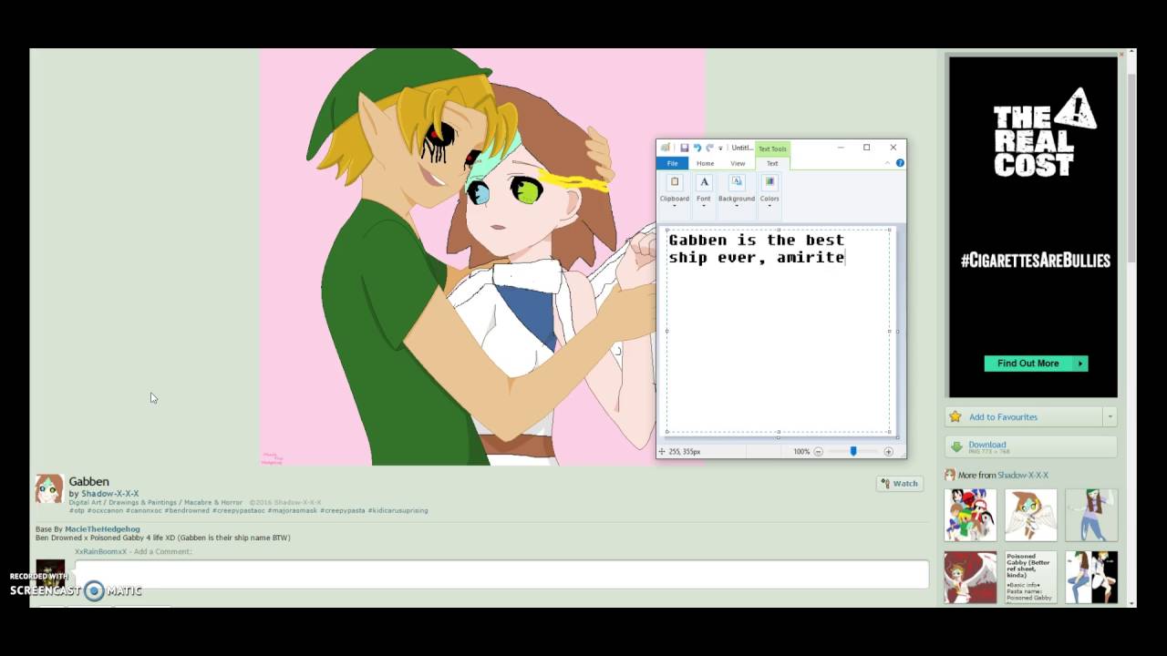 Ben Drowned X Oc Base