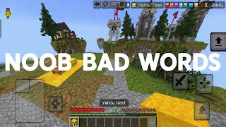 NooB BAD Words Video HIVE Bad Words 👍👀