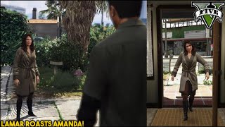 GTA 5 | Lamar Roasts Amanda!