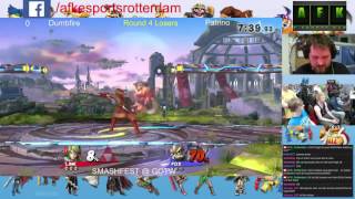 Sm4sh - Losers R4: Dumbfire (Link) VS Patrino (Fox)