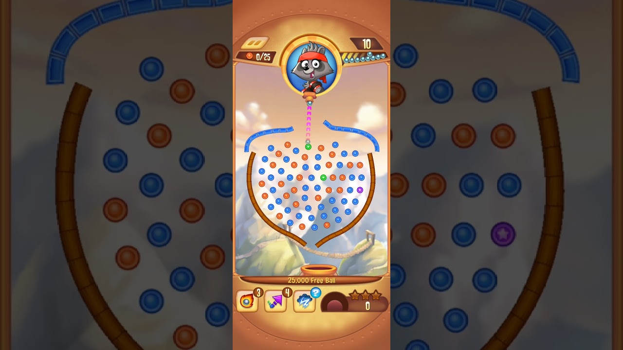 Peggle Blast - Visual Slow Motion Glitch