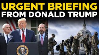 Donald Trump LIVE: Trump’s Biggest War Briefing From Oval Office | US on High Alert | US NEWS LIVE