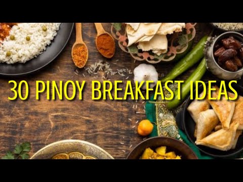 Filipino Breakfast Menu Ideas