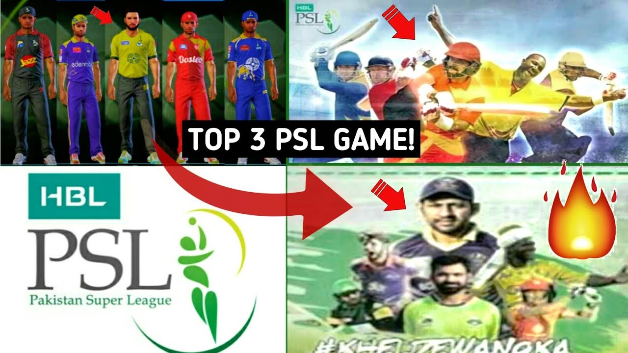 Top 3 best PSL game on android with high graphics ||AMAZING ANDROID WORLD||