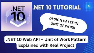 .NET 10 Web API – Unit of Work Pattern Explained with Real Project