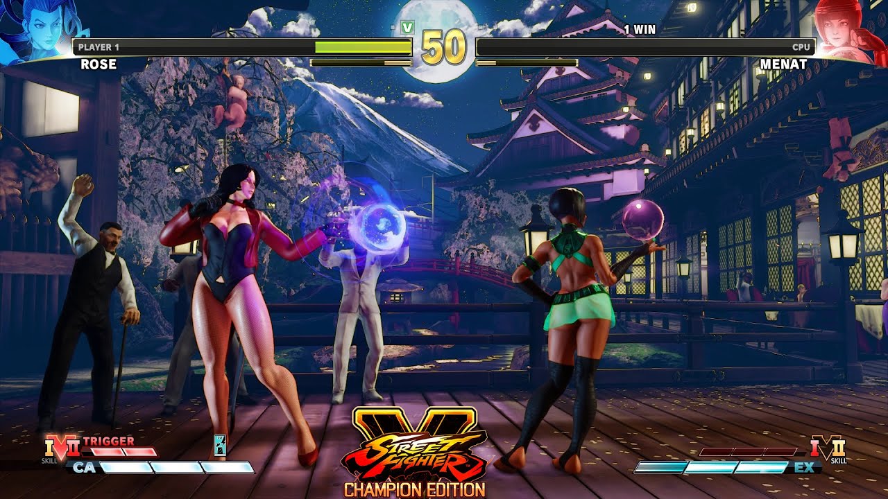 Street Fighter V: CE Rose vs Menat PC Mod #2