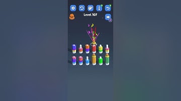 Nuts & Bolts Sort level 107 solution,  Nuts and Bolts: Sort Puzzle, Apollo Game Studio, Playlist