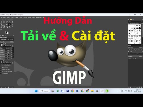 Hướng dẫn tải về và cài đặt phần mềm đồ họa GIMP trên máy tính Windows 11 mới nhất 2023