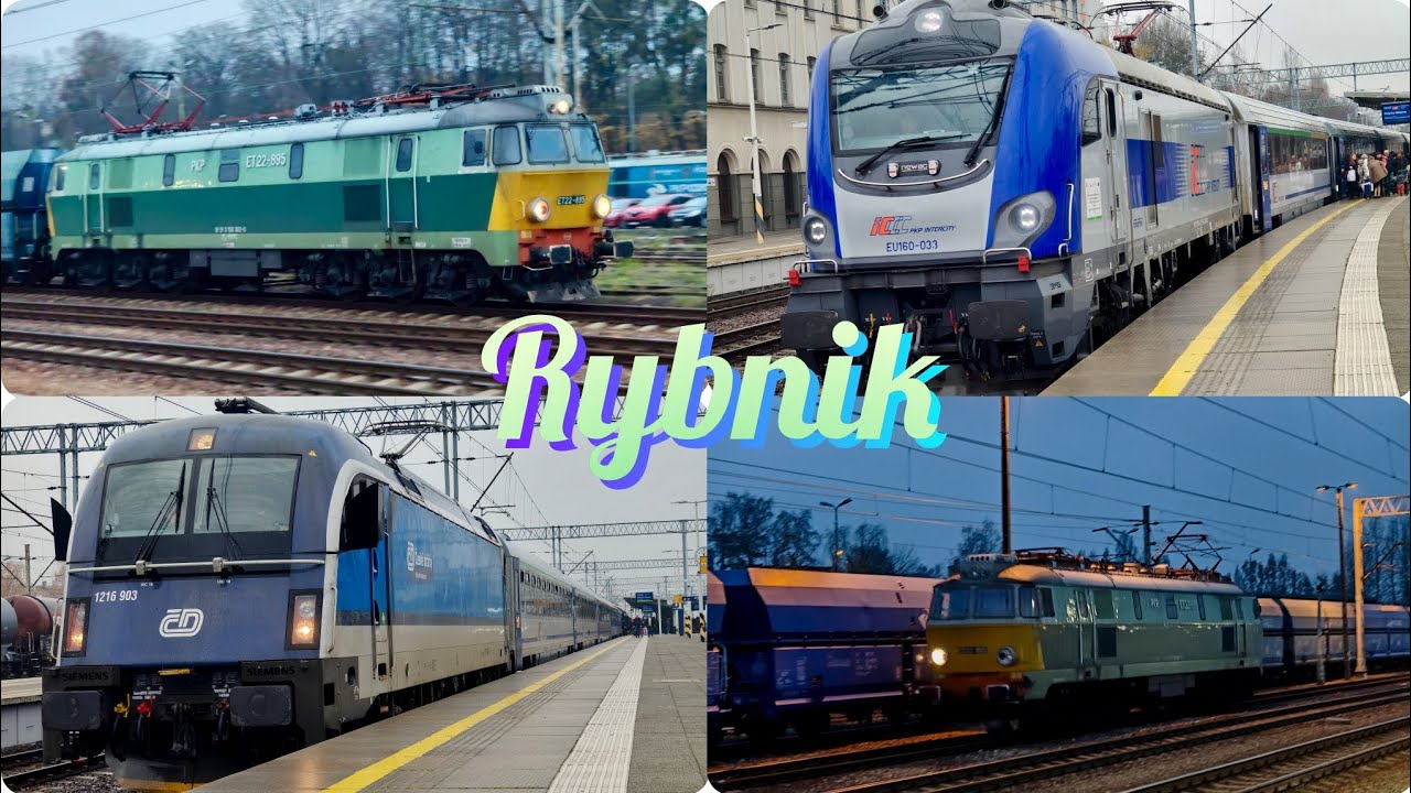 ET22-895, IC Silesia, IC Artus i IC Sobieski czyli Pociągi Rybnik