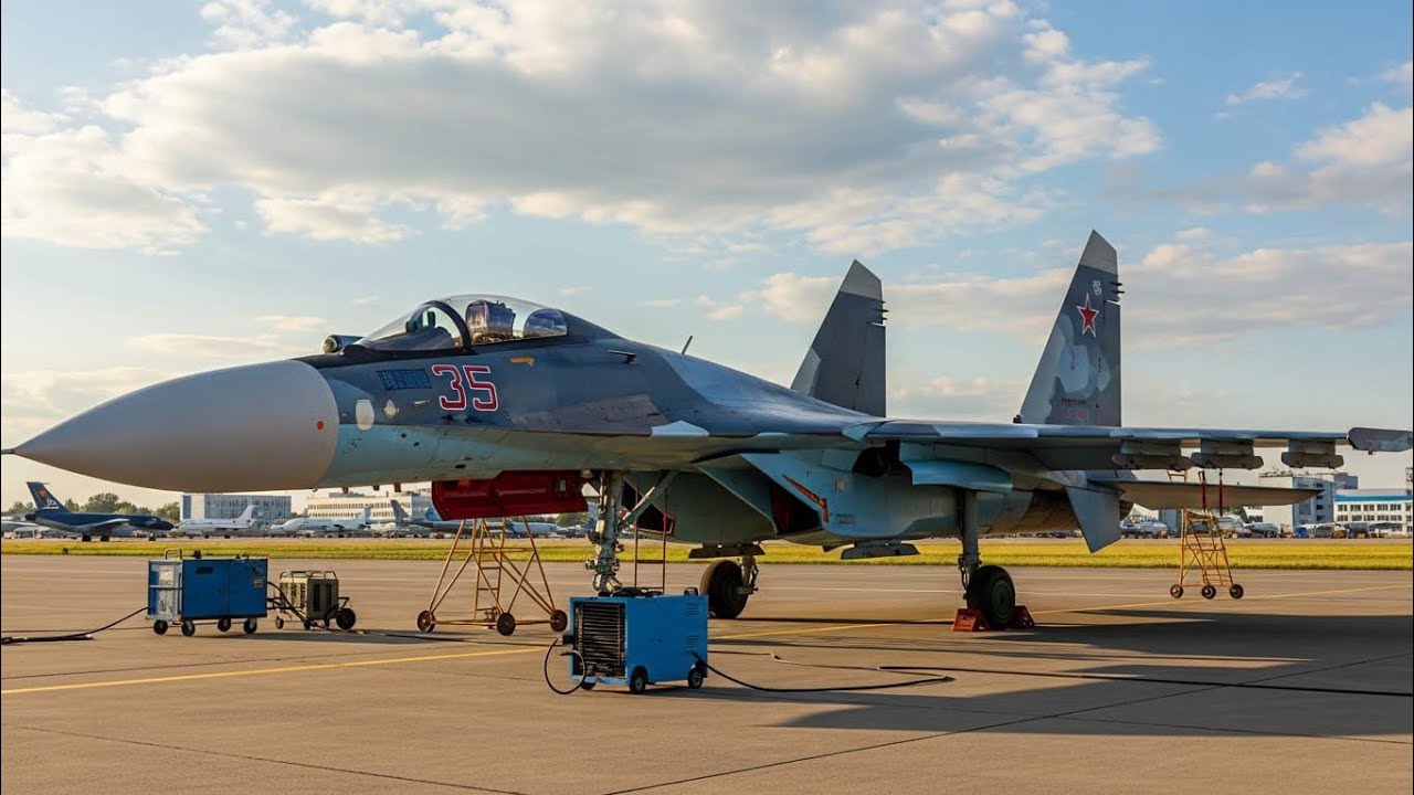 Су-35 Flanker-E Самый опасный истребитель России который боятся в небе