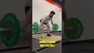 Double Pause Snatch Pull: WEIGHTLIFTING101 DEMO VIDEO #weightlifting #olympicweightlifting #wl101