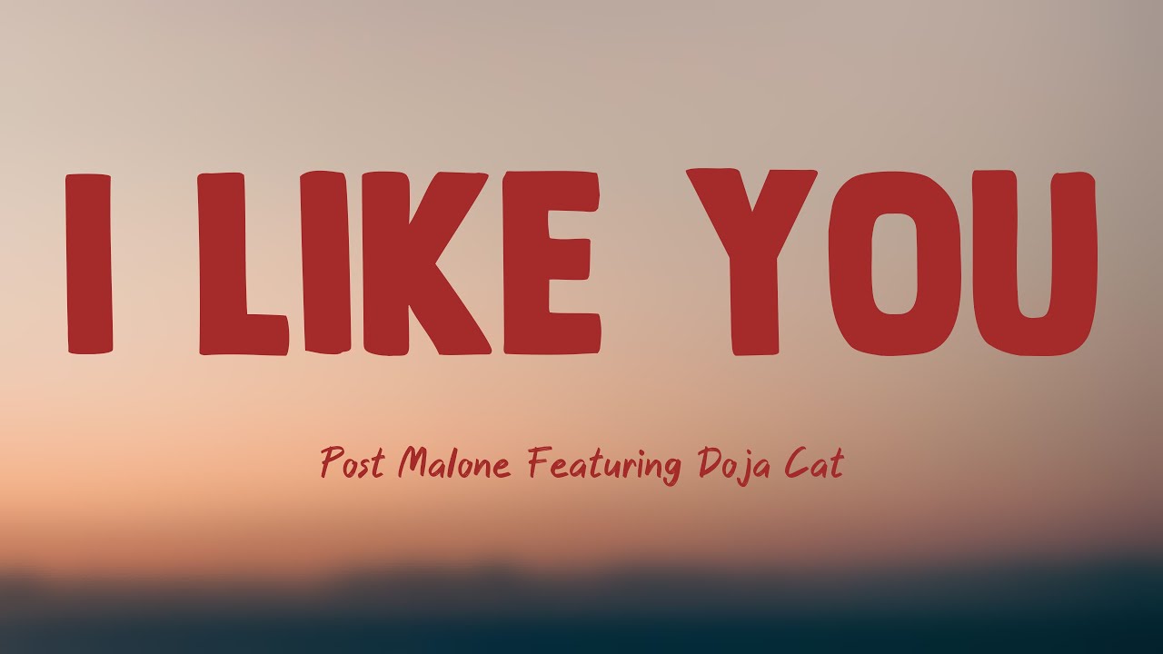 I Like You (A Happier Song) - Post Malone Featuring Doja Cat (Lyrics Video) π¦ I Like You (A Happier Song) - Post Malone Featuring Doja Cat (Lyrics Video) π¦