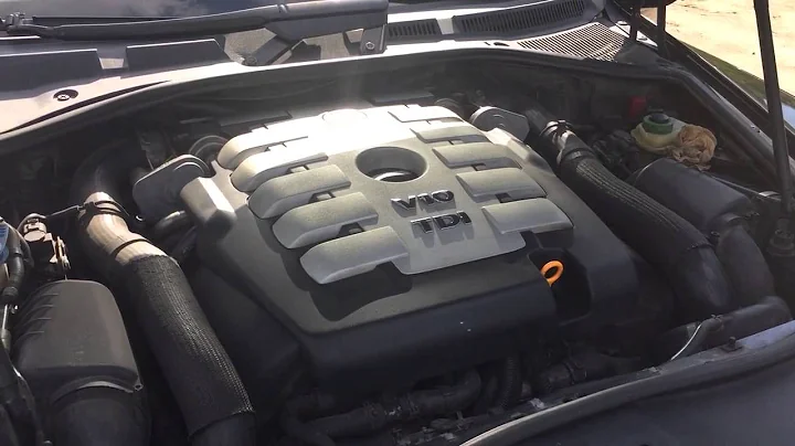 A pair of V10 TDIs idling