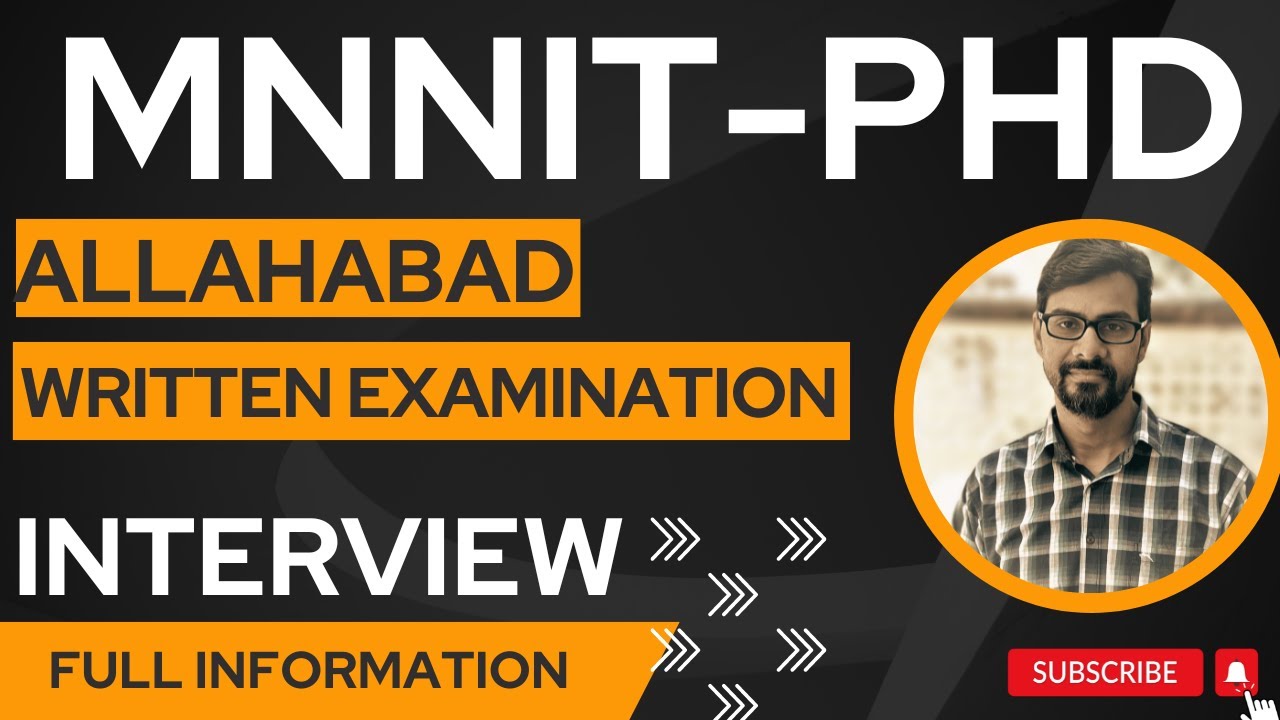 PhD admission 2023 II MNIT, Allahabad II Direct Admission II Full instructions of application 