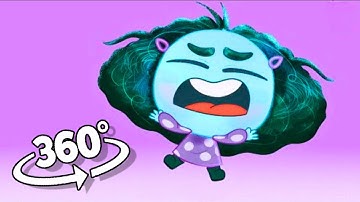 360º VR Envy wants your Attention || Inside Out 2 || Procreate Dreams Animation