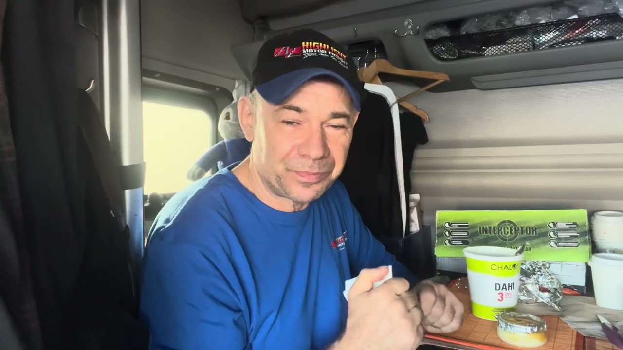 Дальнобой США.Завтрак с утра и работа хороша.Движение Duke,Duke,Jeep.