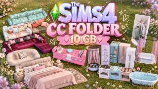 Sims 4 NEW Buy Build FURNITURE CC FOLDER Alpha Maxis Match Mix Best CC Haul 10GB 💗 NEW CC PACK