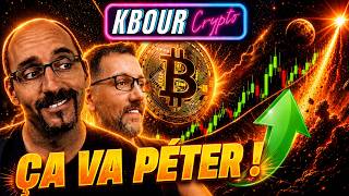 🚨(Fin du live) Gros signal sur Bitcoin : ça va péter ! ACTUS CRYPTO / DEFI / BLOCKCHAIN !