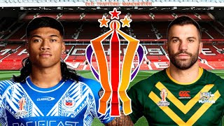 SAMOA vs AUSTRALIA Rugby League World Cup 2022 FINAL Live Commentary