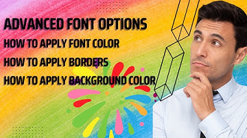 How to Change Font Color in Excel | Advanced Font Options