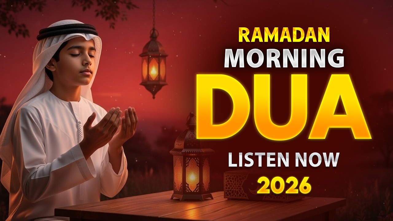 Ramadan Morning Dua 2026 | Soothing & Powerful Islamic Dua | Start Your Day With Barakah
